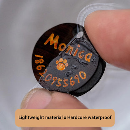 Custom Engraved Pet ID Tag