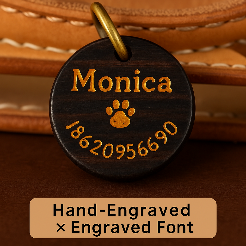 Custom Engraved Pet ID Tag